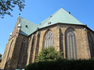 Die Kirche im Urlaubsort Essel