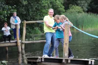 Seilfähre im Otter-Zentrum Hankensbüttel