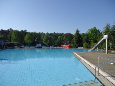 Luhetalbad Bispingen Schwimmbereich