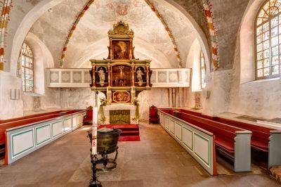 Die Kirche im Urlaubsort Essel