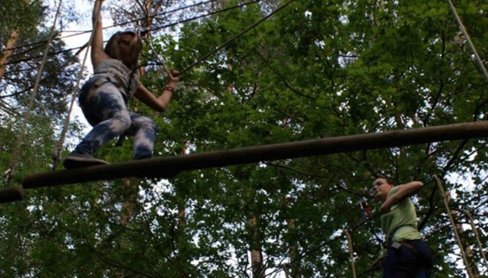 Parkour im TreeTrek Bad Bevensen