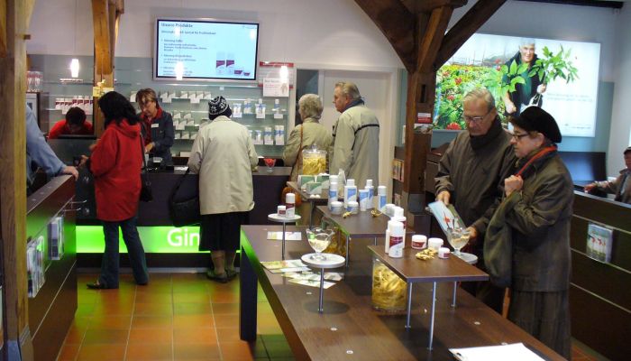 Ginsengshop in der FloraFarm Walsrode